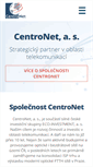 Mobile Screenshot of centronet.cz